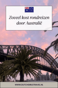 Zoveel kost reizen door Australie