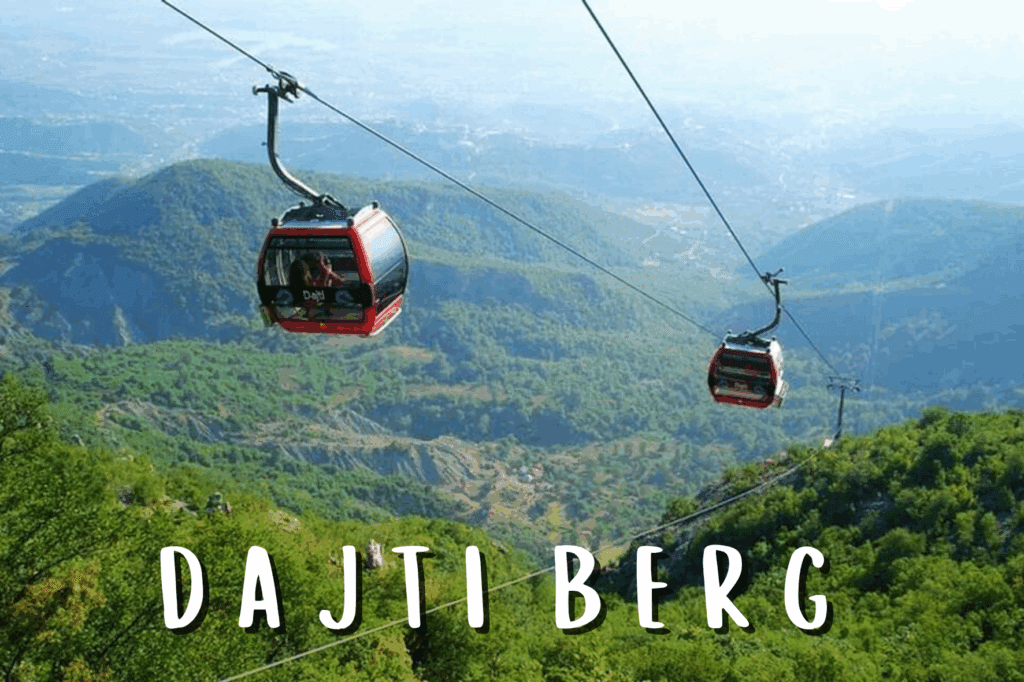 dajti berg kabelbaan