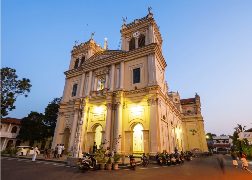 Negombo doen - kerk